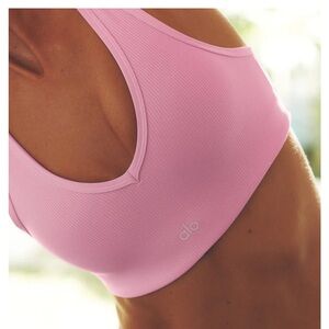 NWT Alo Yoga Airlift Ribbed Jump Start V-Neck Bra